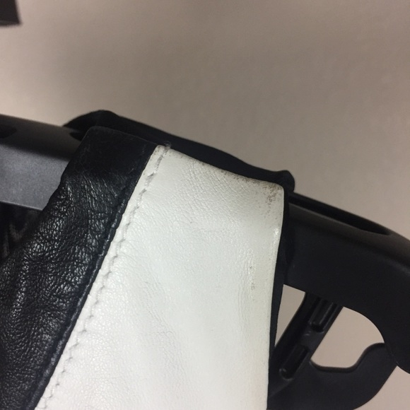 Alice + Olivia 'Paige' Leather Shift Dress NWT! - Picture 4 of 5